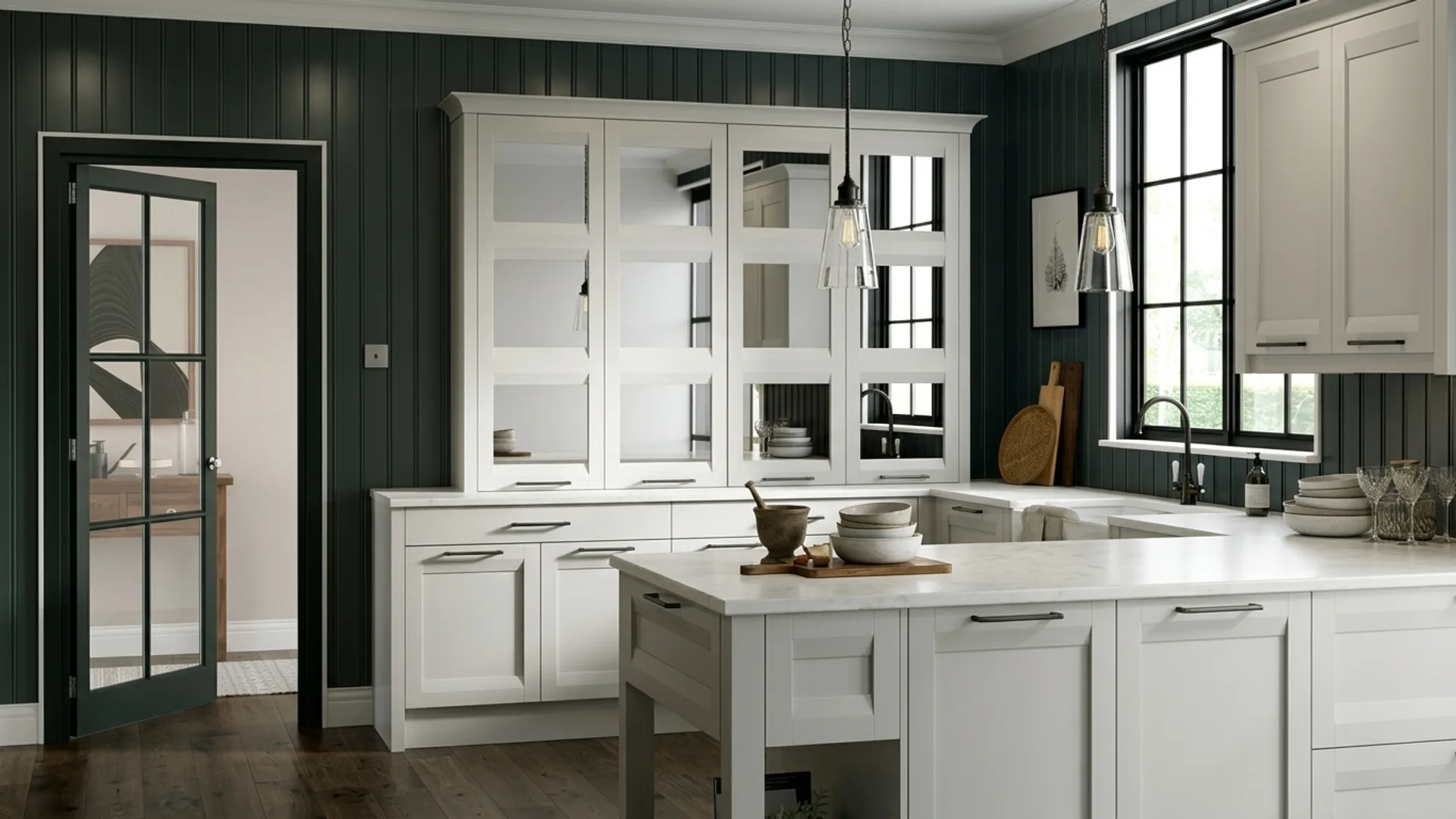 Bespoke shaker kitchen interior by The Kitchen Room