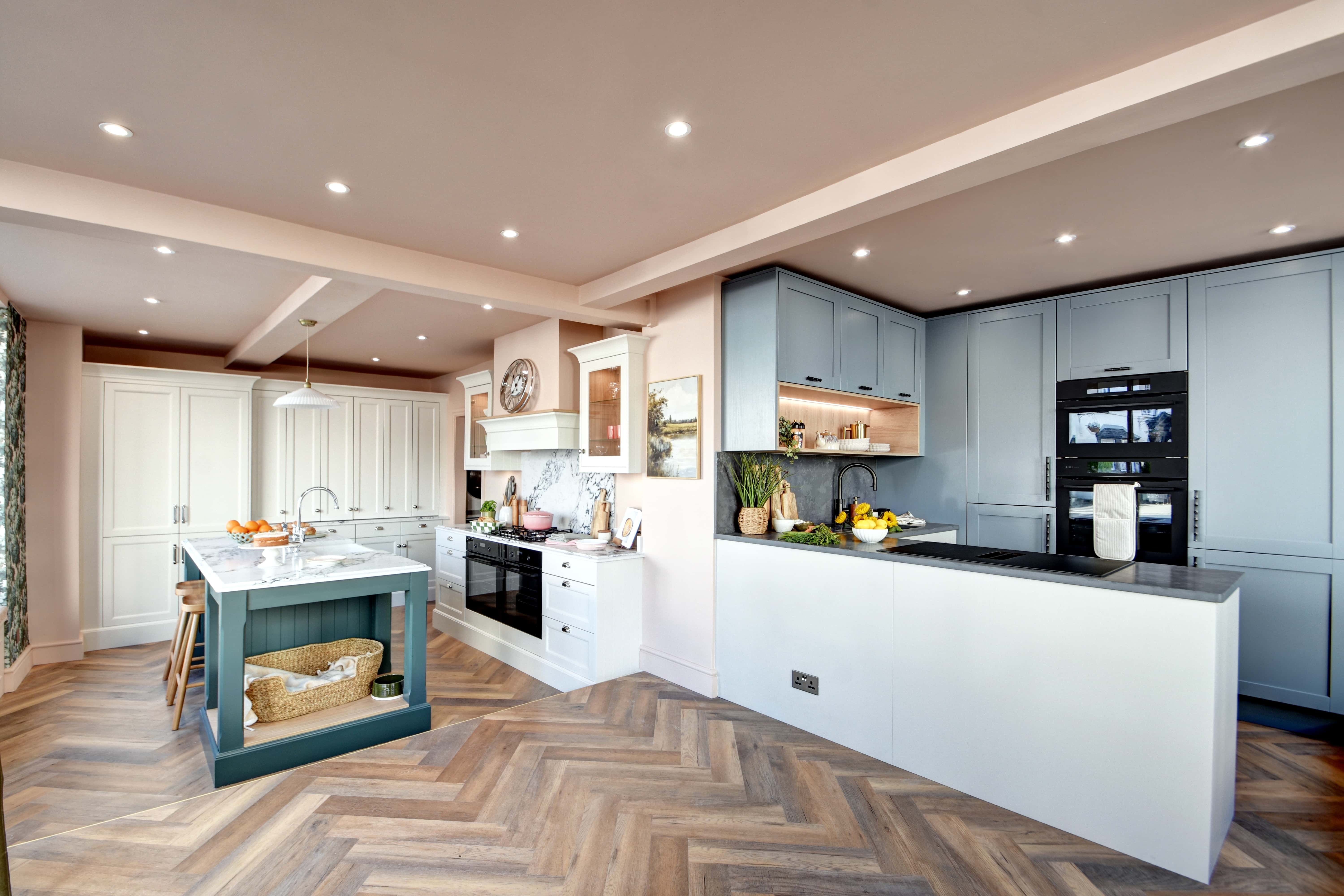 The Kitchen Room showroom showcasing beautiful craftsmanship